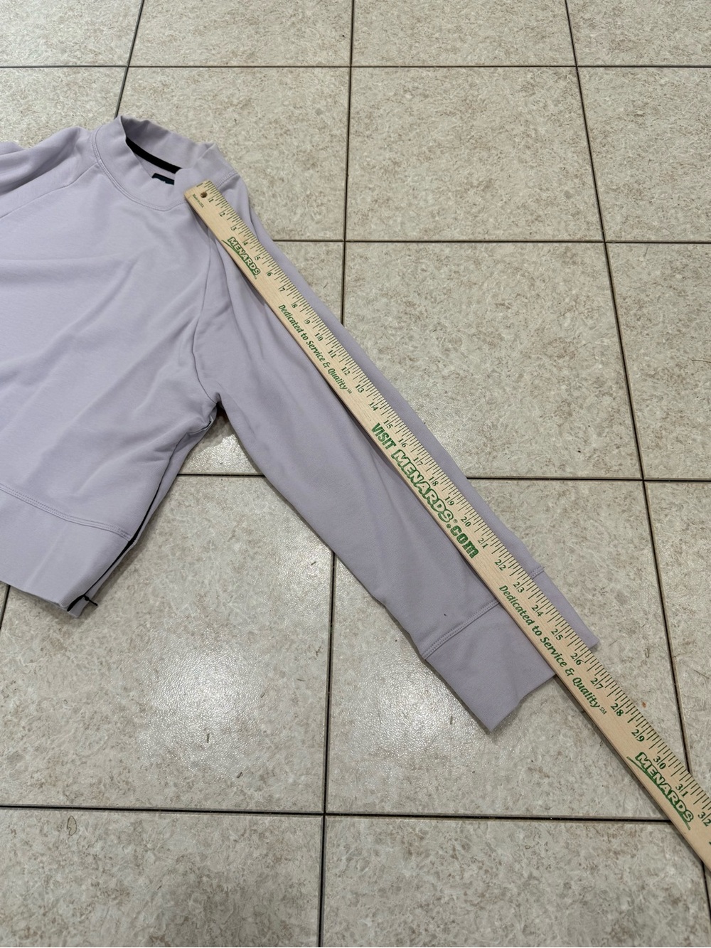 On Cloud Pale Lavender Crewneck Sweatshirt - Picture 4 of 6
